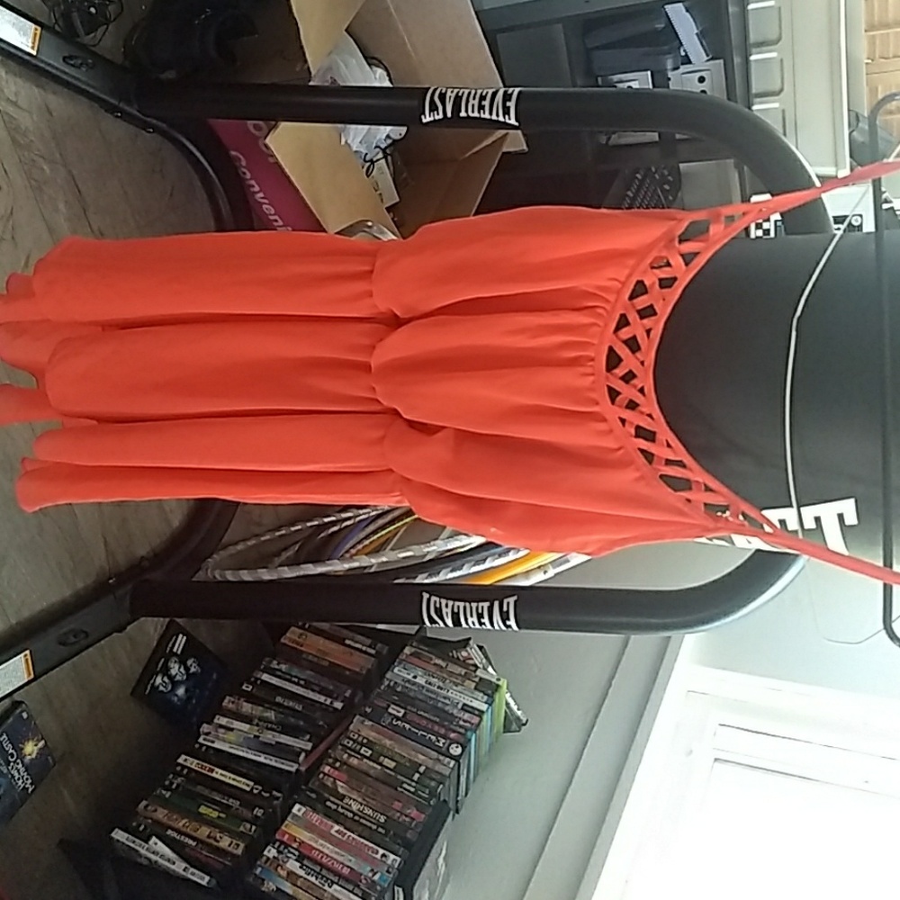 Peach Cocktail dress